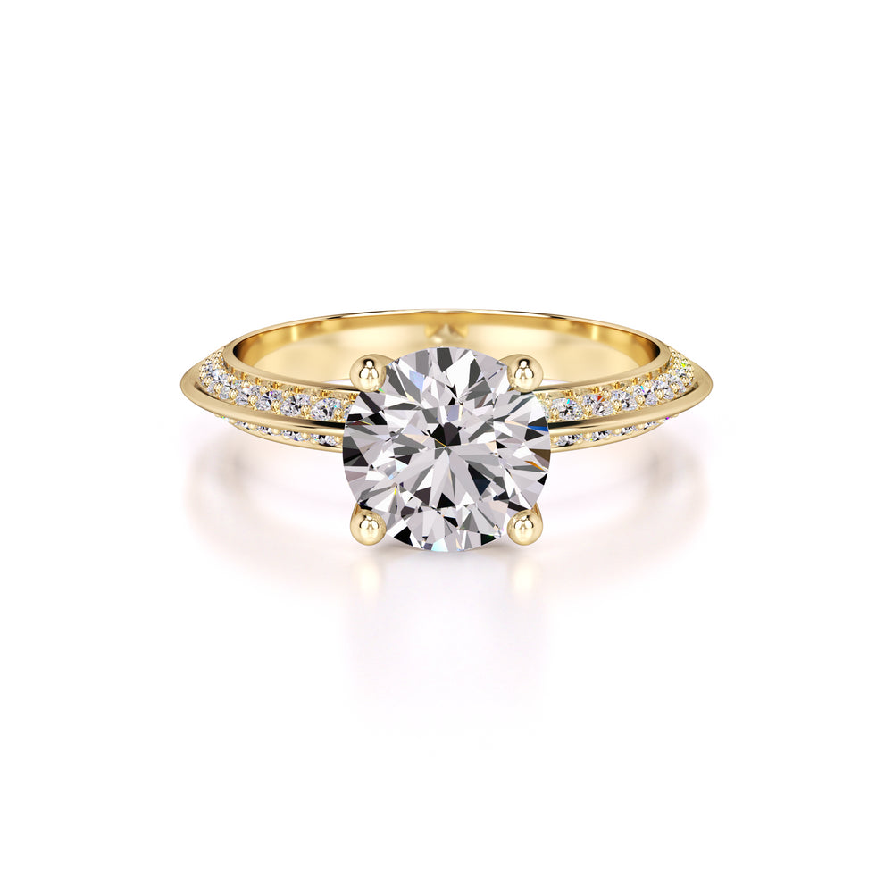 Lauren Lab Grown Diamond Ring | Yellow Gold | 1