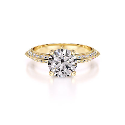 Lauren Lab Grown Diamond Ring | Yellow Gold | 1