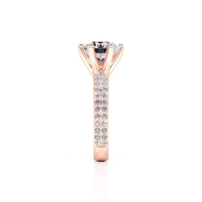 Jennifer Lab Grown Diamond Ring | Rose Gold | 4