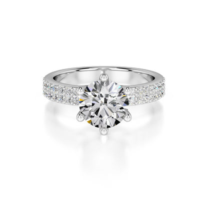Jennifer Lab Grown Diamond Ring | White Gold | 1
