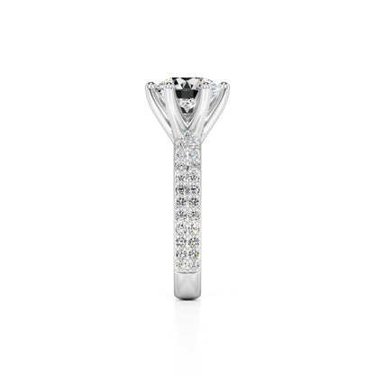 Jennifer Lab Grown Diamond Ring | White Gold | 4