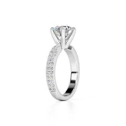 Jennifer Lab Grown Diamond Ring | White Gold | 3