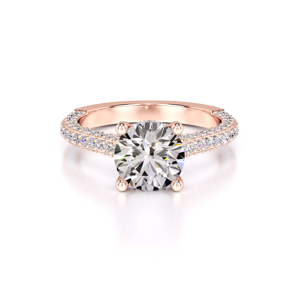 Gisele Lab Grown Diamond Ring | Rose Gold | 1