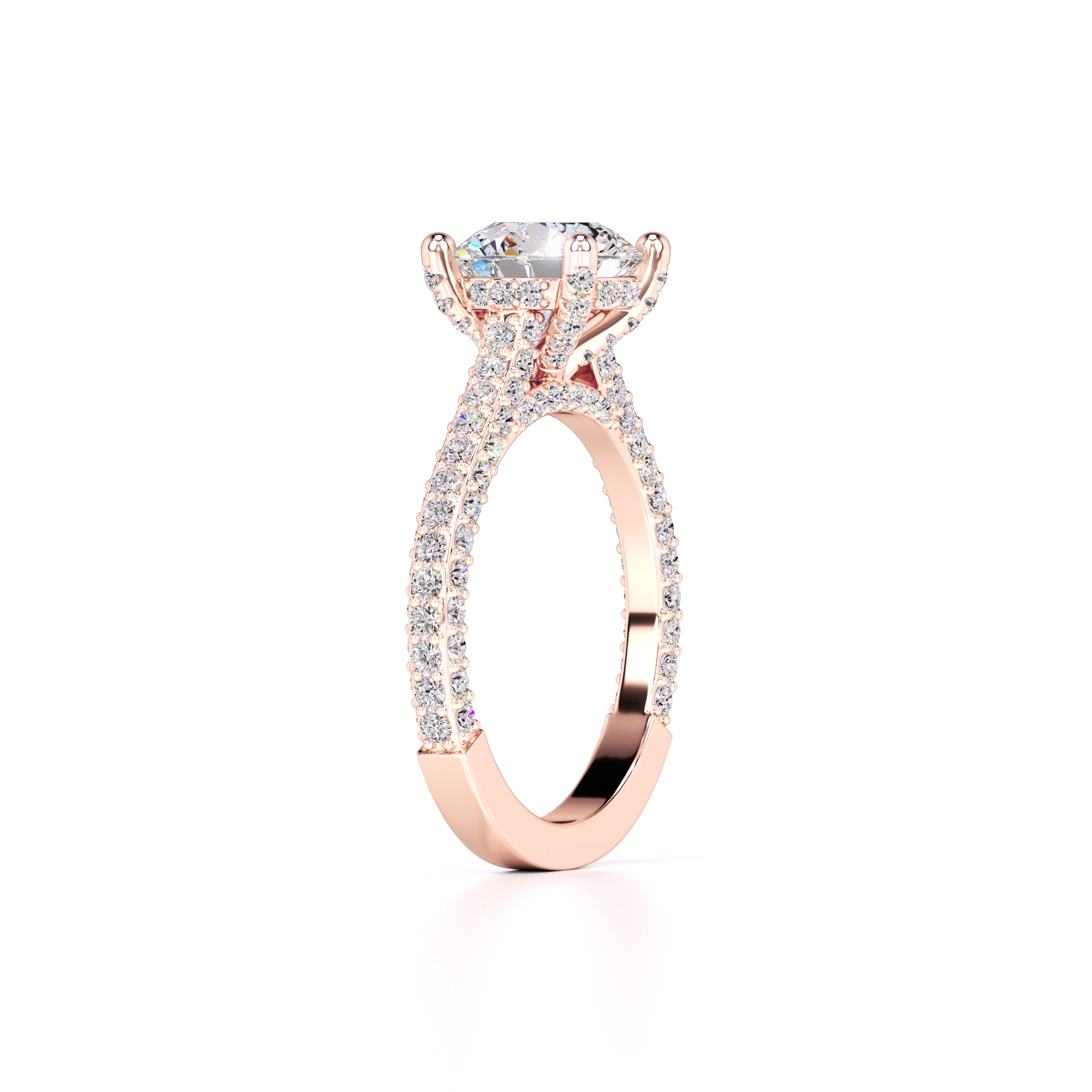 Gisele Lab Grown Diamond Ring | Rose Gold | 3
