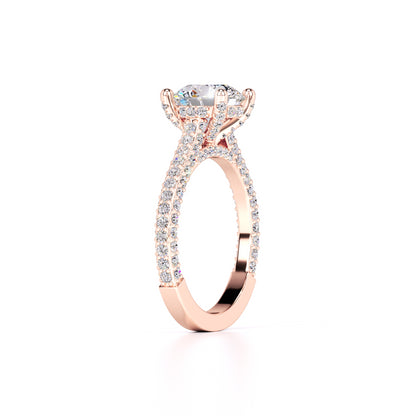 Gisele Lab Grown Diamond Ring | Rose Gold | 3