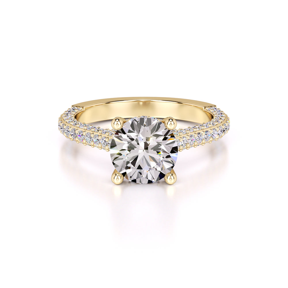 Gisele Lab Grown Diamond Ring | Yellow Gold | 1