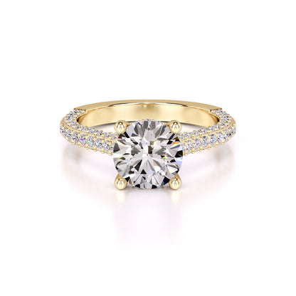 Gisele Lab Grown Diamond Ring | Yellow Gold | 1