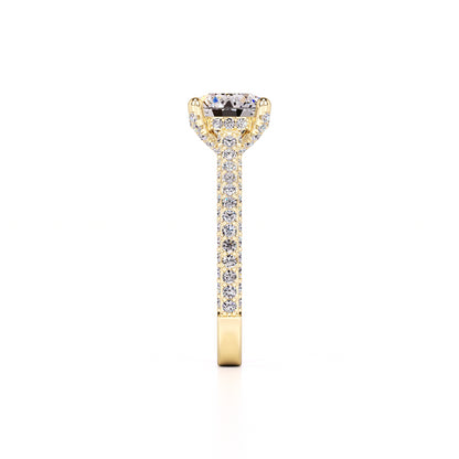 Gisele Lab Grown Diamond Ring | Yellow Gold | 4