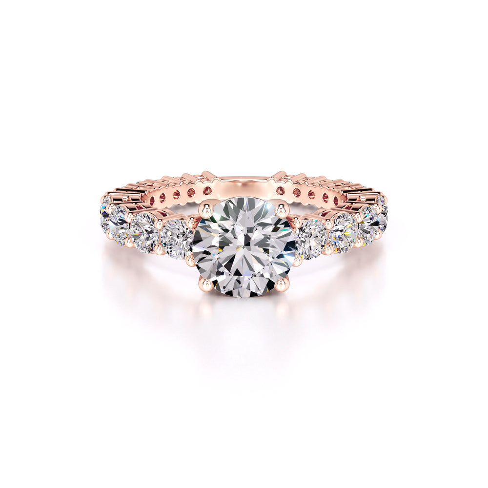 Penelope Lab Grown Diamond Ring | Rose Gold | 1