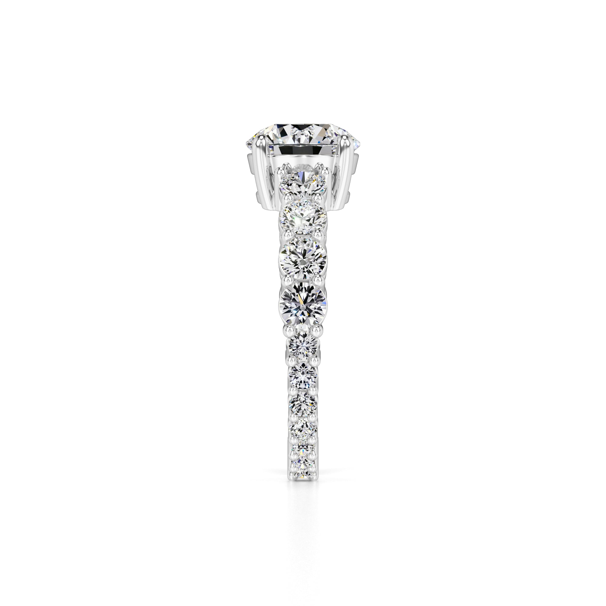 Penelope Lab Grown Diamond Ring | White Gold | 4
