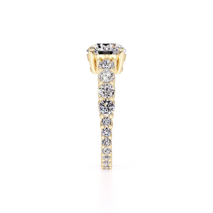 Penelope Lab Grown Diamond Ring | Yellow Gold | 4
