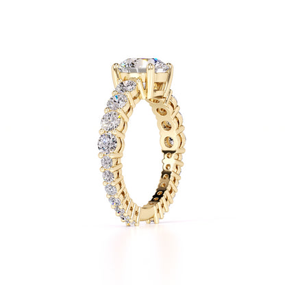 Penelope Lab Grown Diamond Ring | Yellow Gold | 3