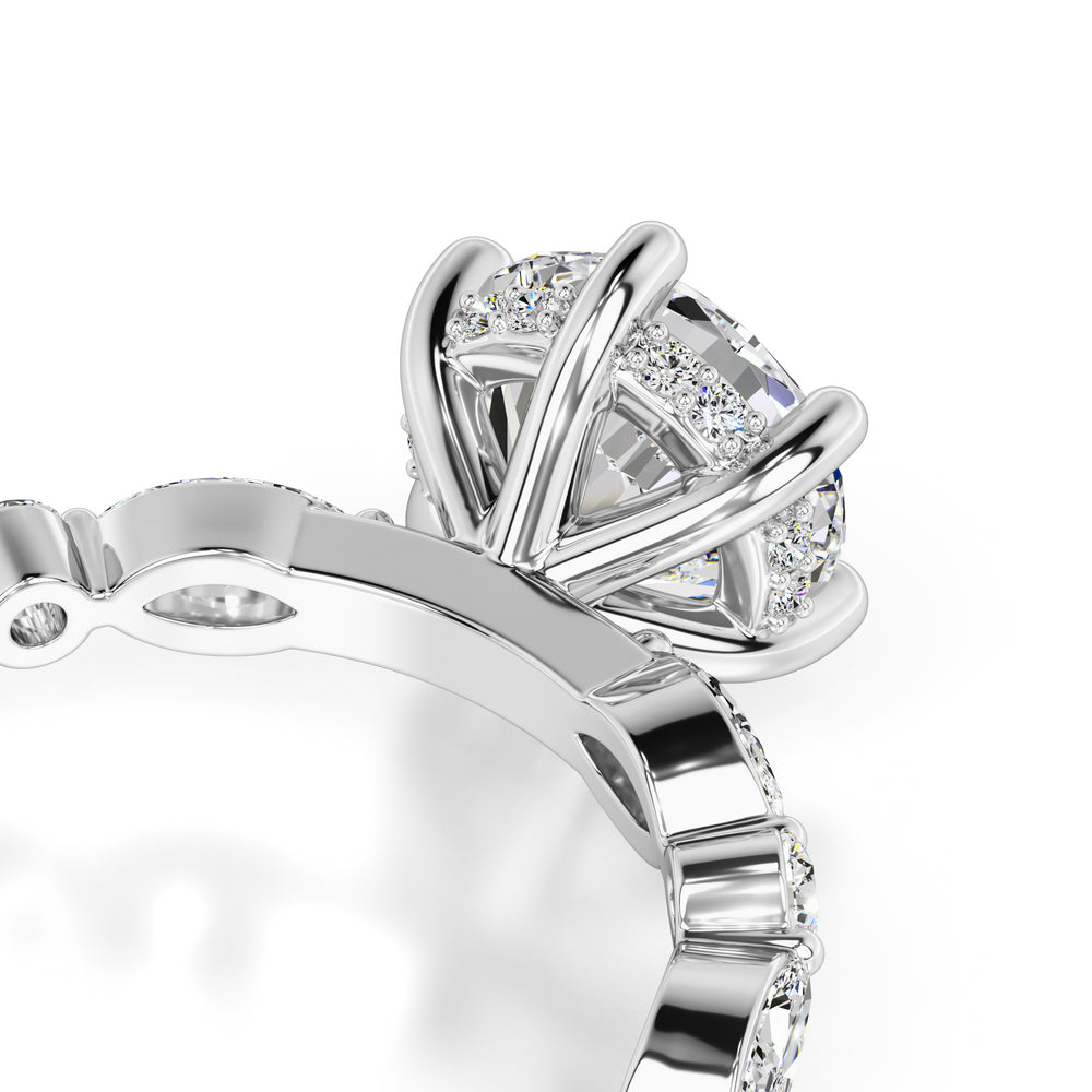 Lucy Lab Grown Diamond Ring | White Gold | 2