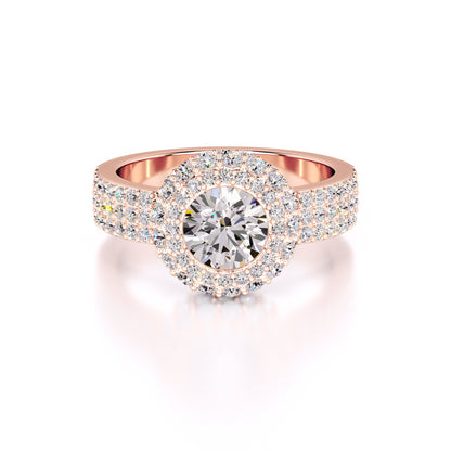 Claire Lab Grown Diamond Ring | Rose Gold | 1