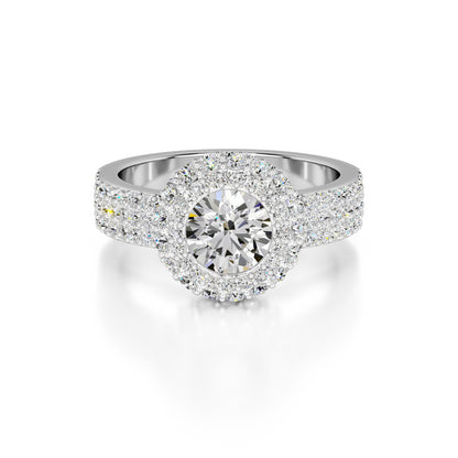 Claire Lab Grown Diamond Ring | White Gold | 1