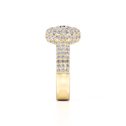 Claire Lab Grown Diamond Ring | Yellow Gold | 4