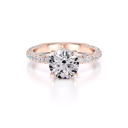 Anna Lab Grown Diamond Ring | Rose Gold | 1