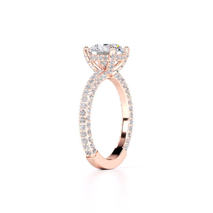 Anna Lab Grown Diamond Ring | Rose Gold | 3