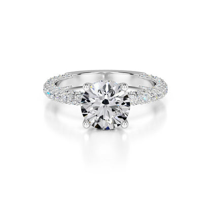 Anna Lab Grown Diamond Ring | White Gold | 1