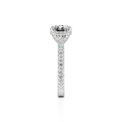 Anna Lab Grown Diamond Ring | White Gold | 4