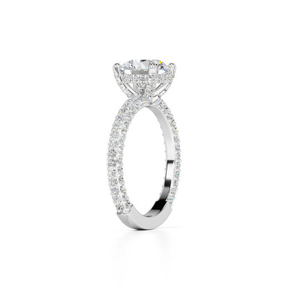 Anna Lab Grown Diamond Ring | White Gold | 3
