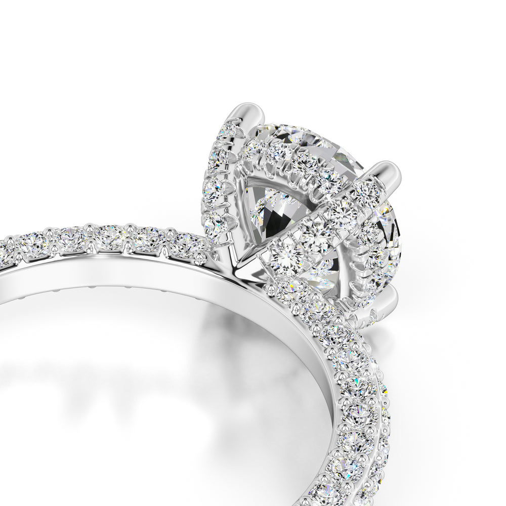 Anna Lab Grown Diamond Ring | White Gold | 2