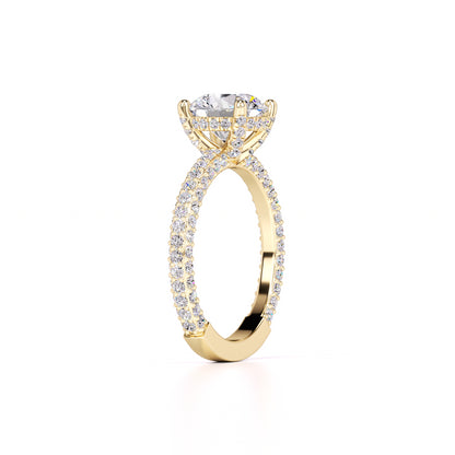 Anna Lab Grown Diamond Ring | Yellow Gold | 3