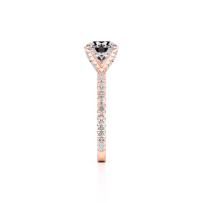 Amanda Lab Grown Diamond Ring | Rose Gold | 4
