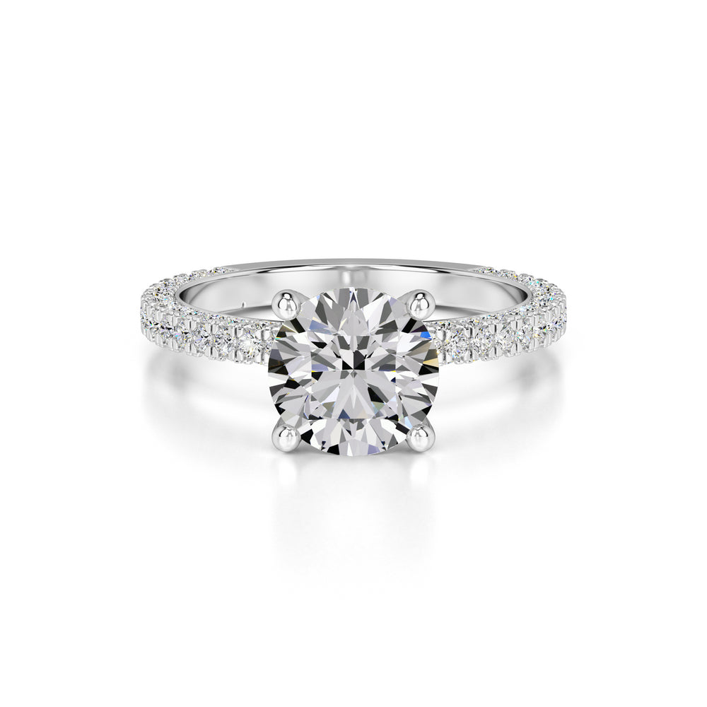 Amanda Lab Grown Diamond Ring | White Gold | 1