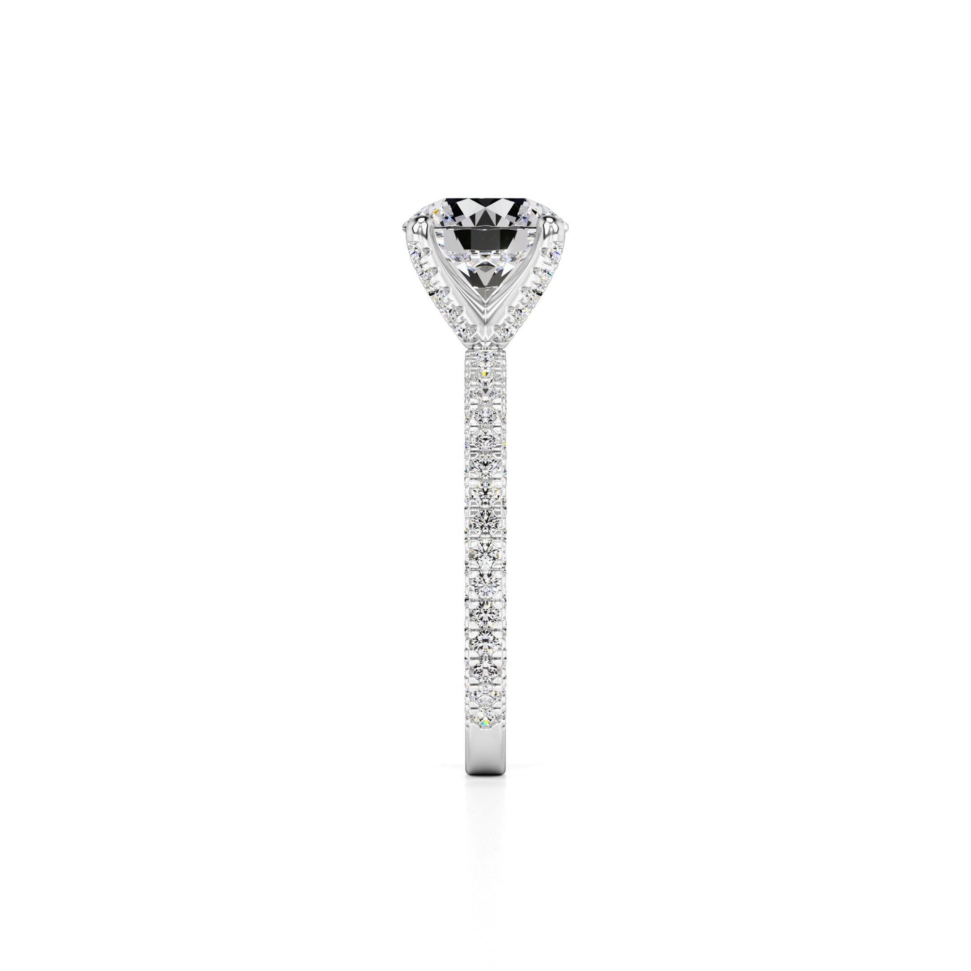 Amanda Lab Grown Diamond Ring | White Gold | 4