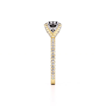 Amanda Lab Grown Diamond Ring | Yellow Gold | 4