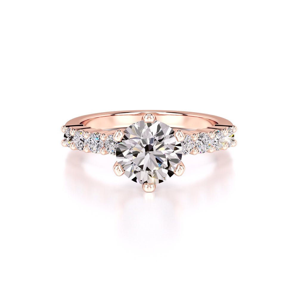 Allison Lab Grown Diamond Ring | Rose Gold | 1