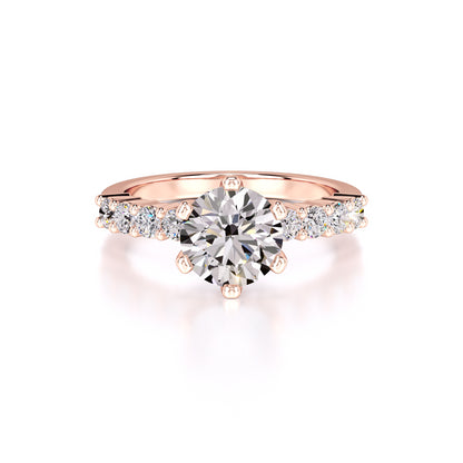 Allison Lab Grown Diamond Ring | Rose Gold | 1