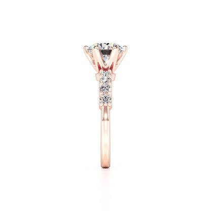 Allison Lab Grown Diamond Ring | Rose Gold | 4
