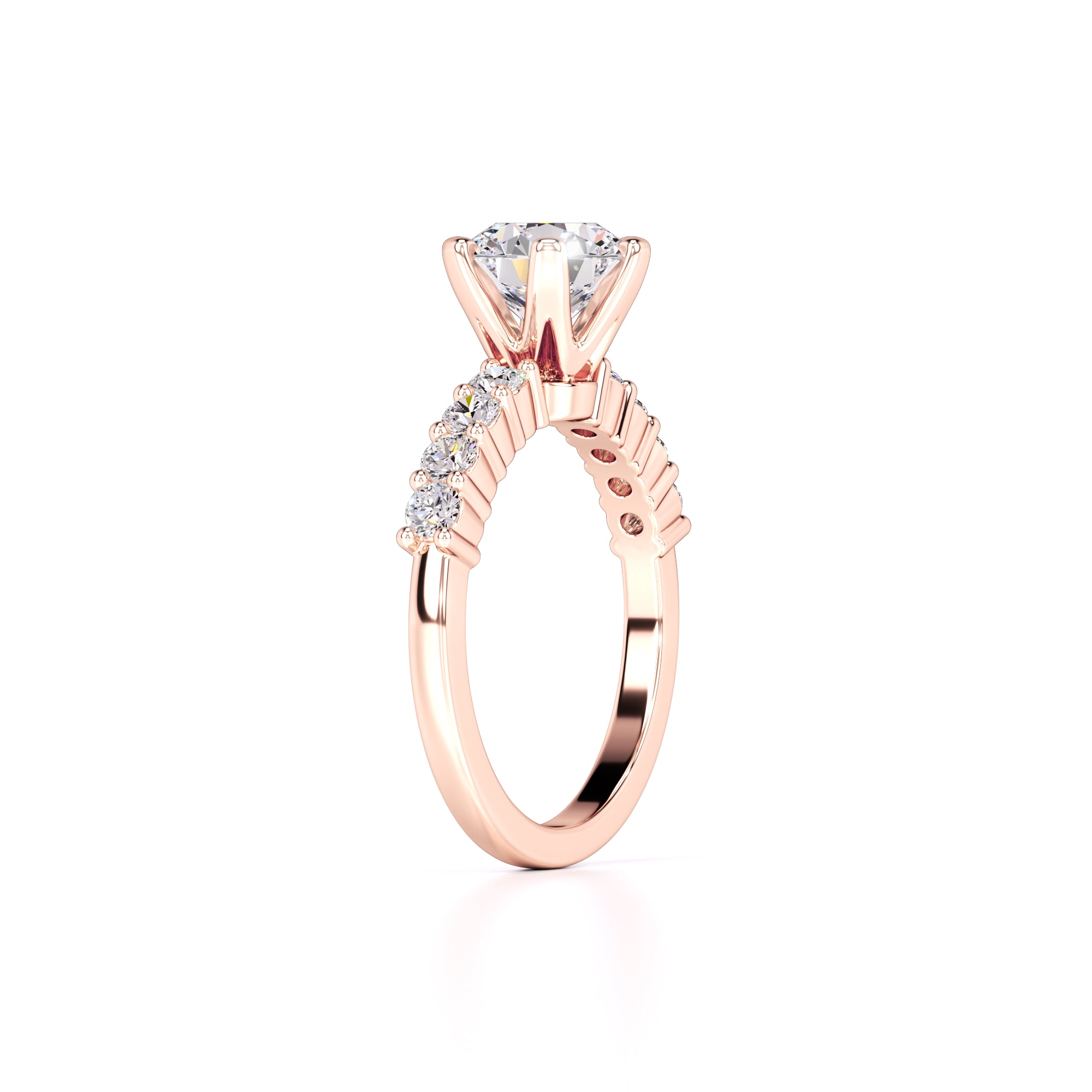 Allison Lab Grown Diamond Ring | Rose Gold | 3
