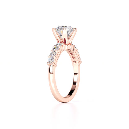 Allison Lab Grown Diamond Ring | Rose Gold | 3