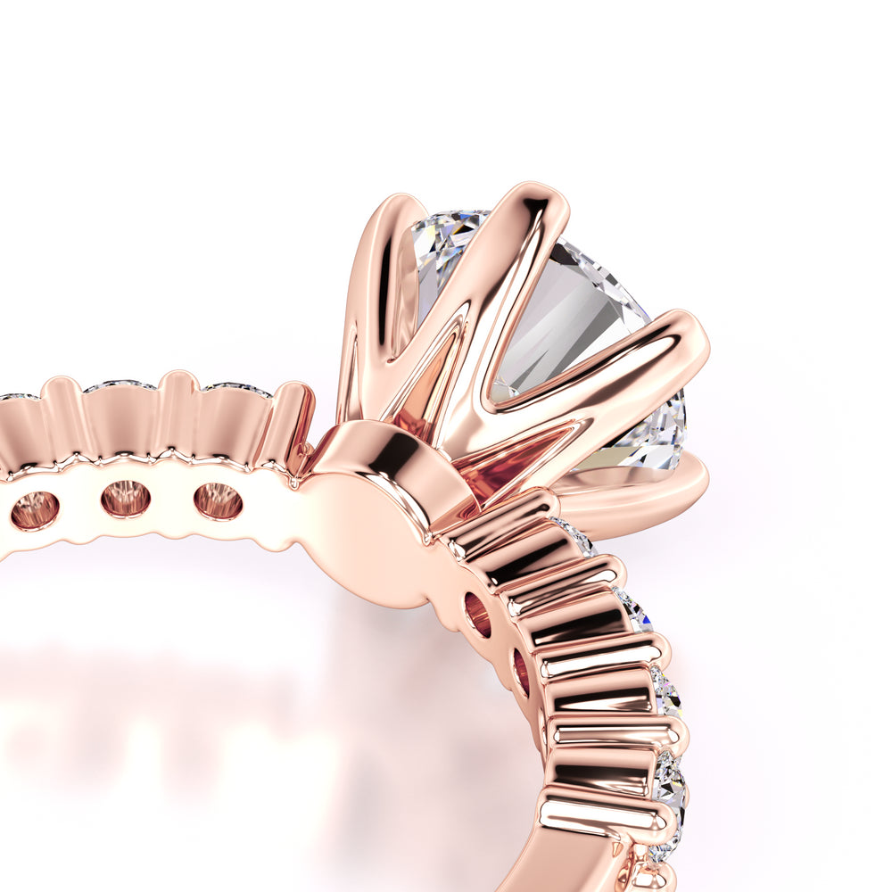 Allison Lab Grown Diamond Ring | Rose Gold | 2