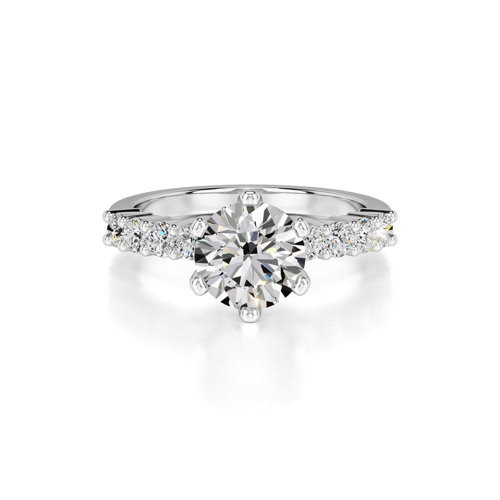 Allison Lab Grown Diamond Ring | White Gold | 1