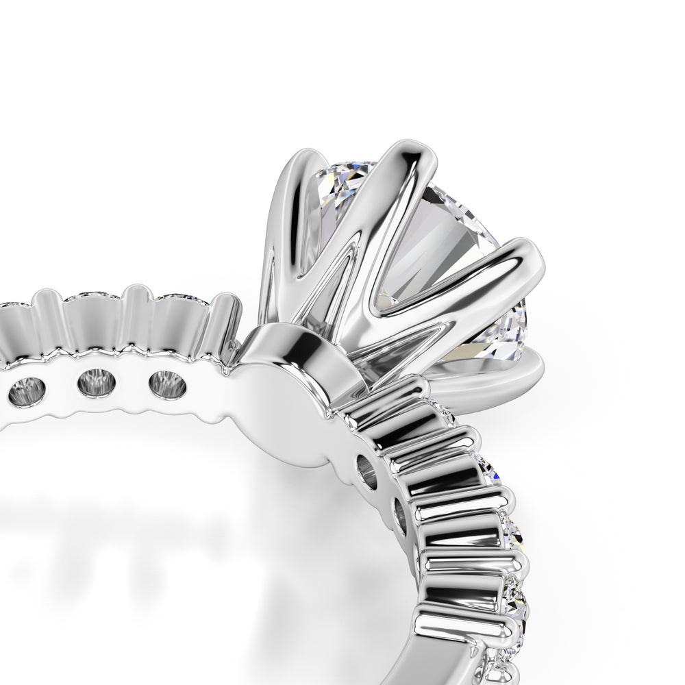Allison Lab Grown Diamond Ring | White Gold | 2