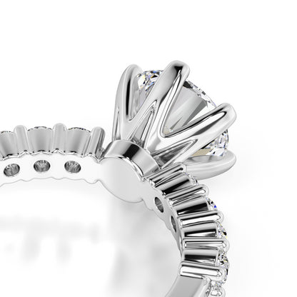 Allison Lab Grown Diamond Ring | White Gold | 2