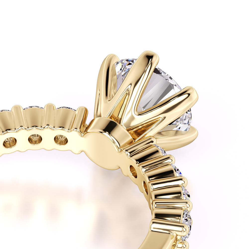 Allison Lab Grown Diamond Ring | Yellow Gold | 2