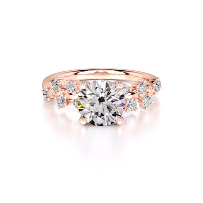 Carmen Lab Grown Diamond Ring | Rose Gold | 1