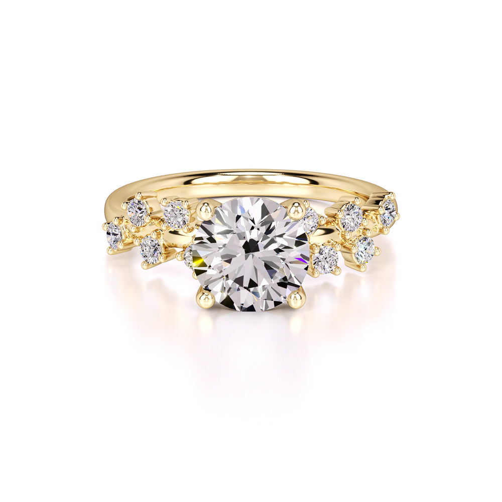Carmen Lab Grown Diamond Ring | Yellow Gold | 1