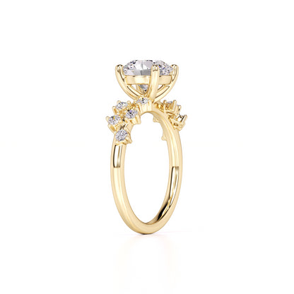 Carmen Lab Grown Diamond Ring | Yellow Gold | 3