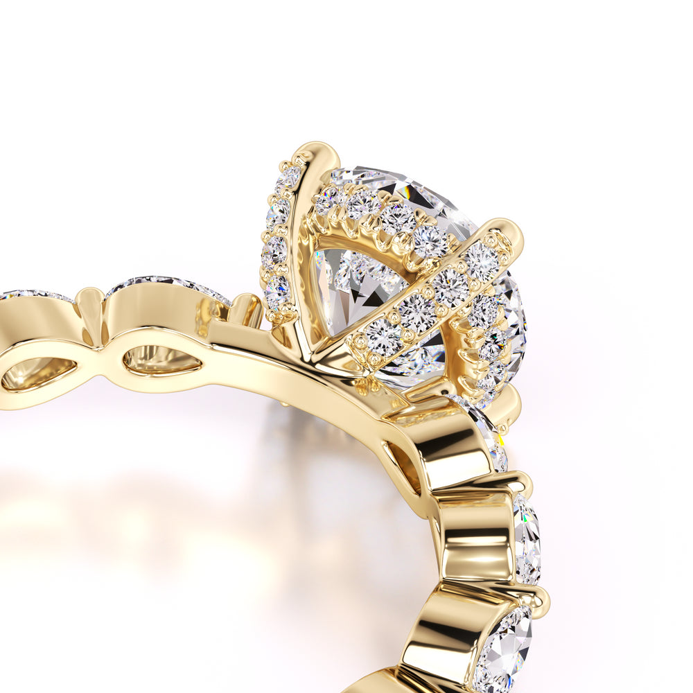 Sarah Lab Grown Diamond Ring | Yellow Gold | 2