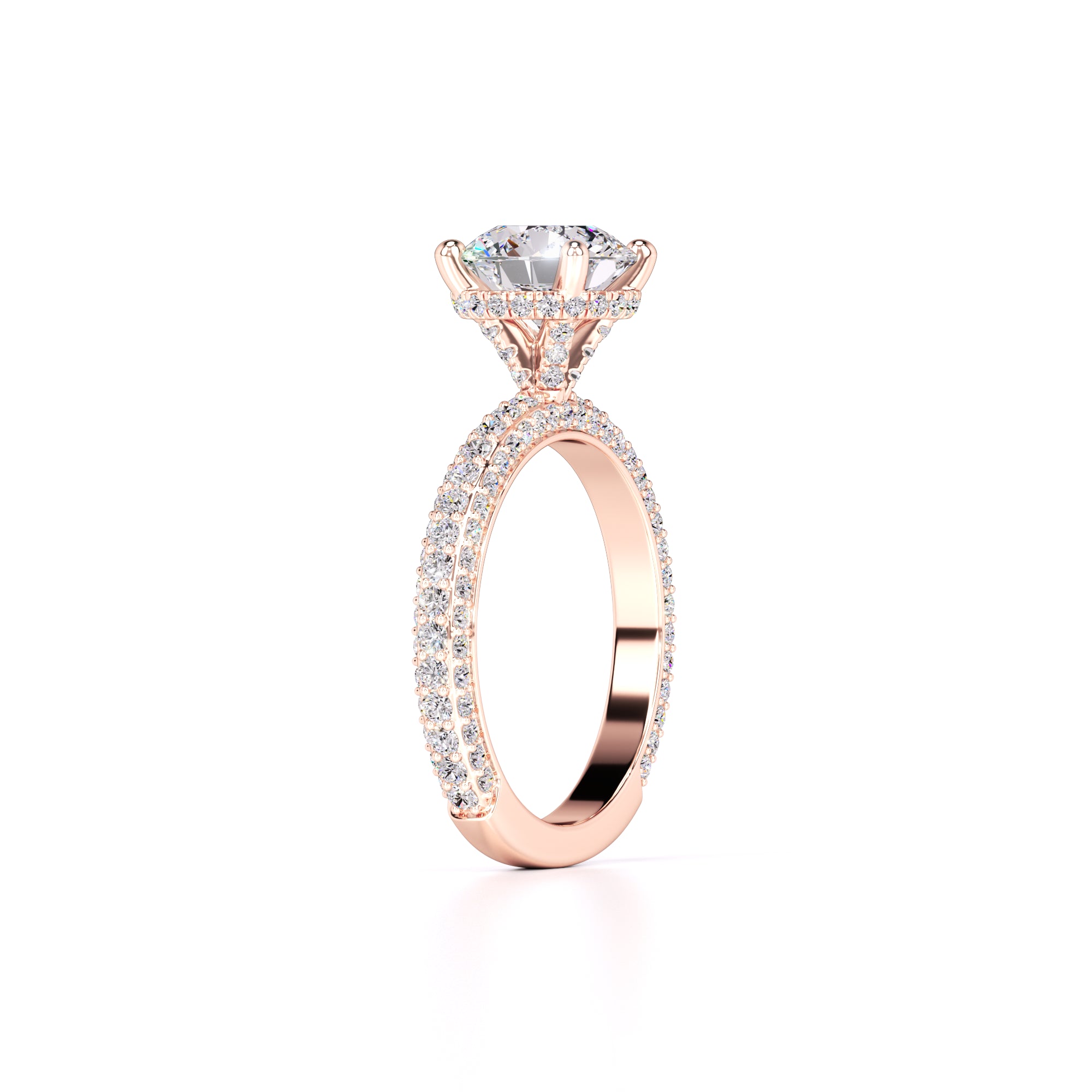 Taylor Lab Grown Diamond Ring | Rose Gold | 3