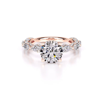 Kiara Lab Grown Diamond Ring | Rose Gold | 1