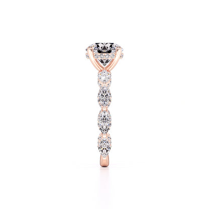 Kiara Lab Grown Diamond Ring | Rose Gold | 4