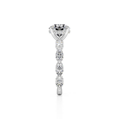 Kiara Lab Grown Diamond Ring | White Gold | 4