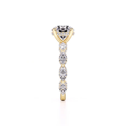 Kiara Lab Grown Diamond Ring | Yellow Gold | 4